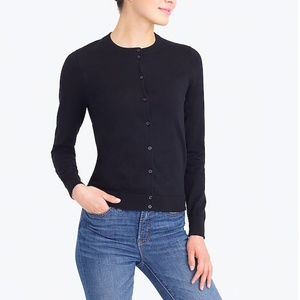 J. Crew The Caryn Cardigan Black Size Large